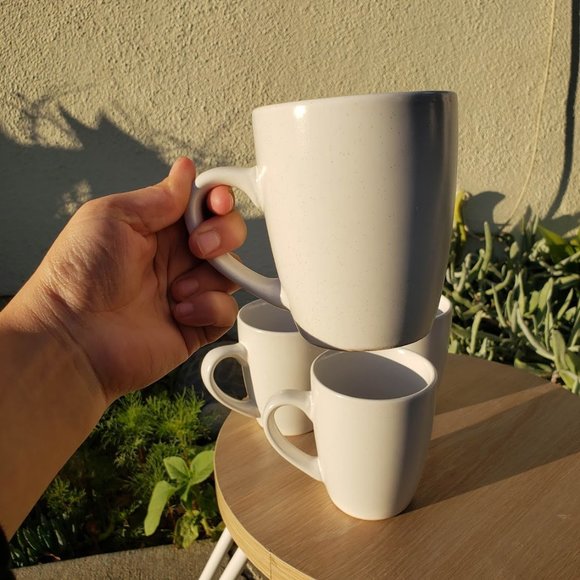 NEW Stone Lain 4 Piece Stoneware mugs cups Coffee Tea dishes Dinnerware Set - Picture 5 of 15